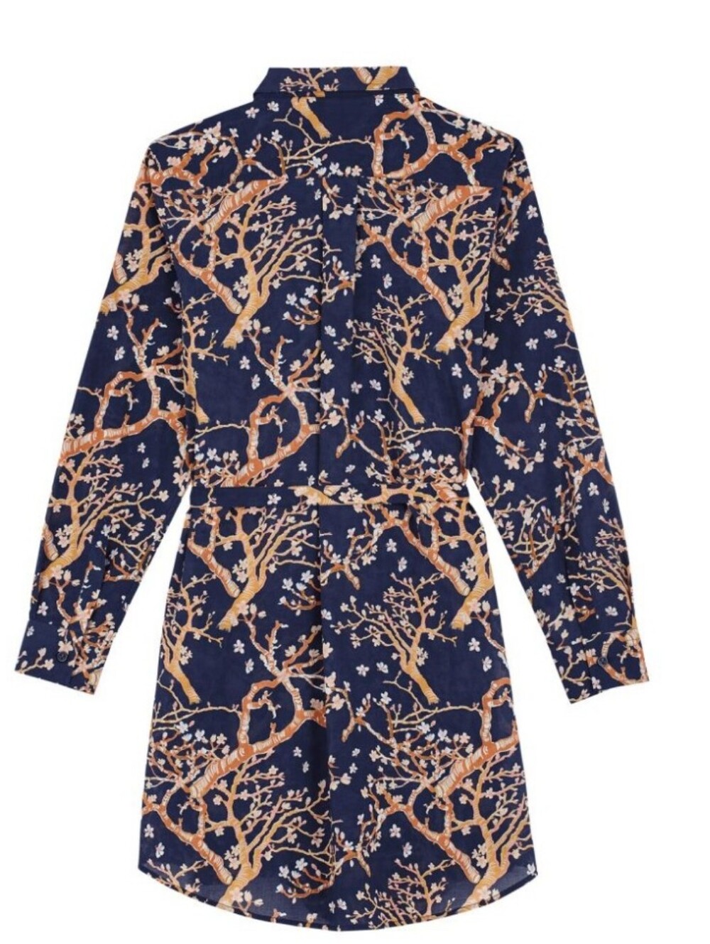 Vilebrequin Sweet Blossom cotton voile shirt dress